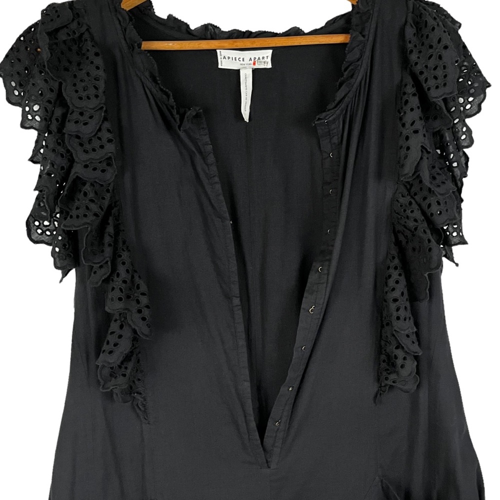 APIECE APART Ruffled Eyelet jumpsuit - Picture 11 of 13